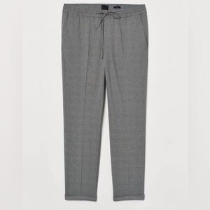 Men’s Slim Fit Tapered Plaid H&M Coupe Dress Pants Size: Small